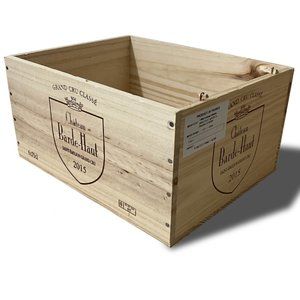 Wine crate, wood crate, wooden wine crate